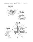 MEANS FOR PENETRATING A PORTION PACKAGING CONTAINING AN EXTRACTION PRODUCT, DEVICE FOR EXTRACTING THE EXTRACTION PRODUCT CONTAINED IN THE PORTION PACKAGING, AND METHOD FOR PRODUCING THE MEANS diagram and image