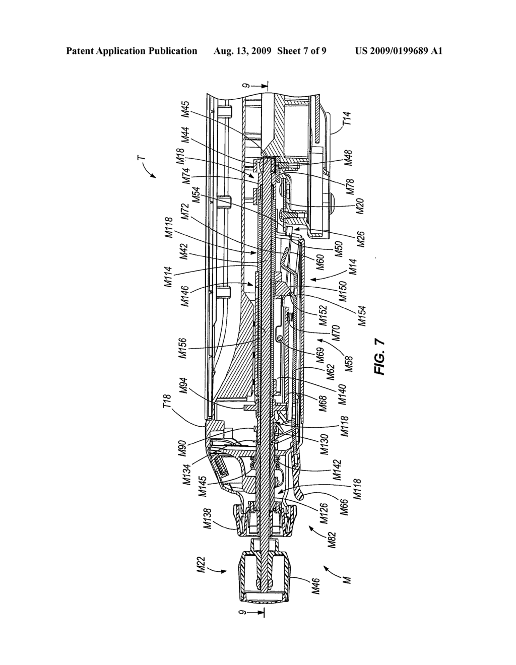 MITER ADJUSTMENT ASSEMBLY FOR A SAW - diagram, schematic, and image 08