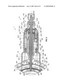 MITER ADJUSTMENT ASSEMBLY FOR A SAW diagram and image