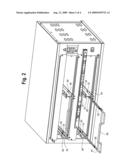 Tray Handler For Food Warming Apparatus diagram and image