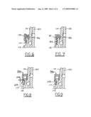 Mechanical lash ring for a switchable valve train member diagram and image