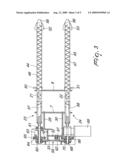 Apparatus for mixing granular inert material and resin binder in the manufacture of laminated articles made of composite material diagram and image