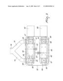 Apparatus for mixing granular inert material and resin binder in the manufacture of laminated articles made of composite material diagram and image