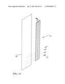 Method and apparatus for concealed installation of wires, cables, fibers, pipes and the like within a structure diagram and image