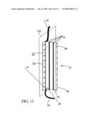 Method and apparatus for concealed installation of wires, cables, fibers, pipes and the like within a structure diagram and image