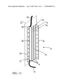 Method and apparatus for concealed installation of wires, cables, fibers, pipes and the like within a structure diagram and image