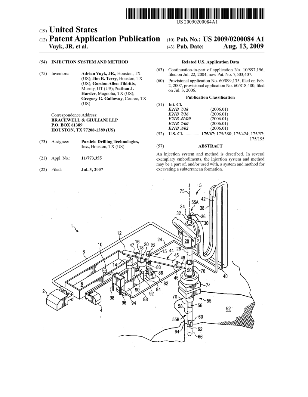 Injection System and Method - diagram, schematic, and image 01