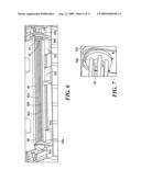 Height reducible electronic enclosure compatible entrance platform diagram and image