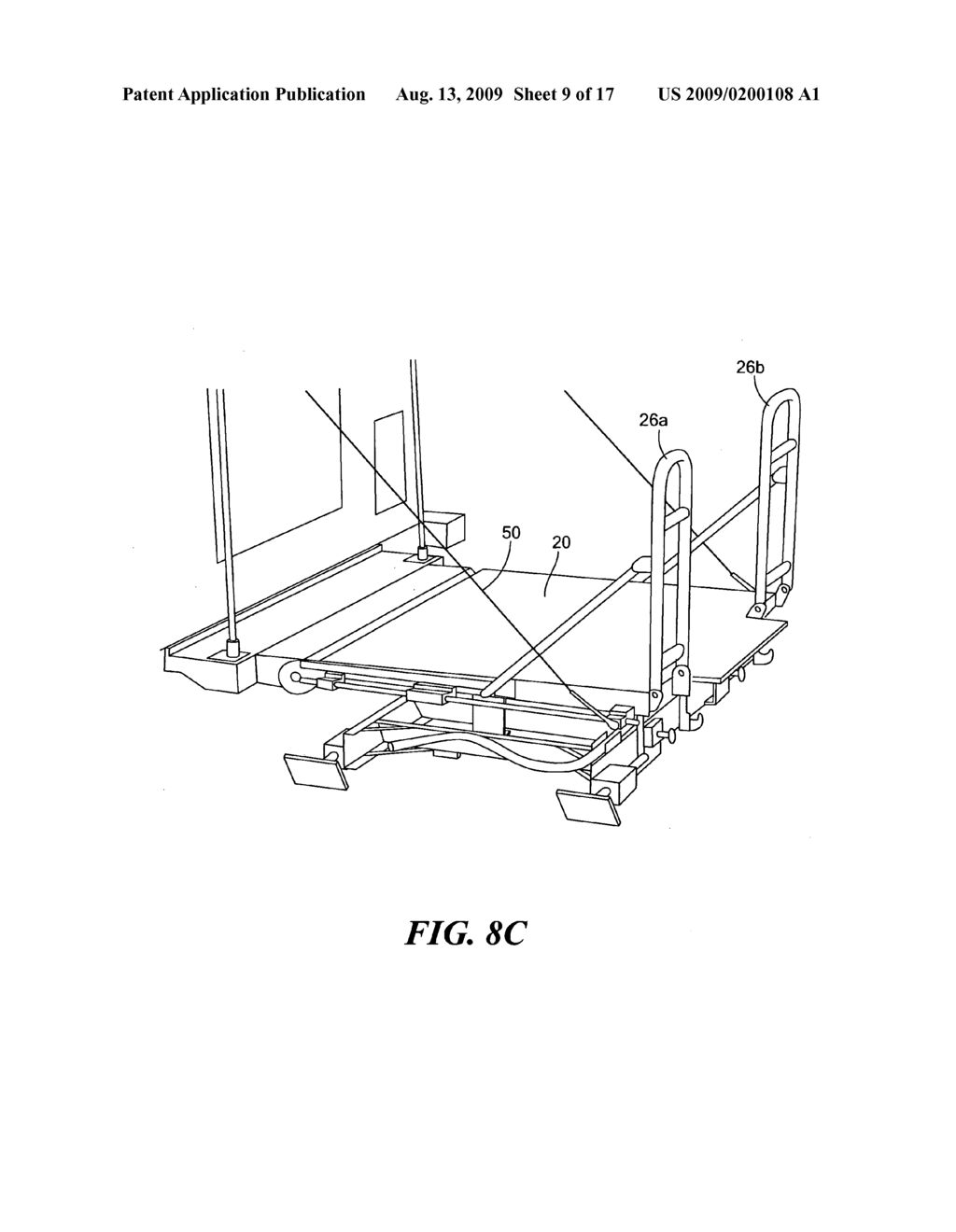 Height reducible electronic enclosure compatible entrance platform - diagram, schematic, and image 10