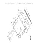 Height reducible electronic enclosure compatible entrance platform diagram and image