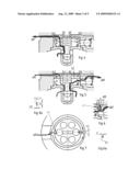 Arrangement, device and method at a disturbance-eliminating valve for damper diagram and image