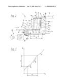 Conveying device for vertically transporting piece goods diagram and image