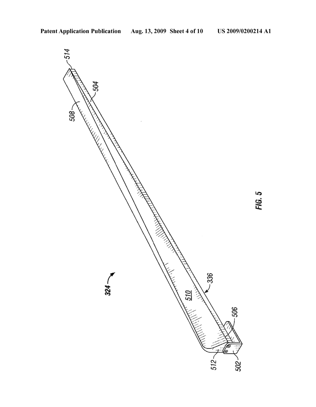 Adjustable slide width reducer for gravity slide sorter - diagram, schematic, and image 05