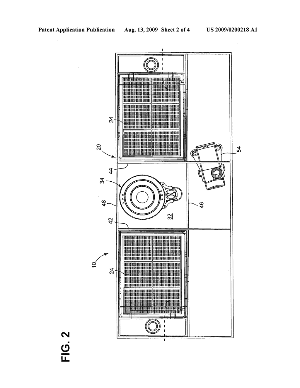 Aquarium sump arrangement - diagram, schematic, and image 03