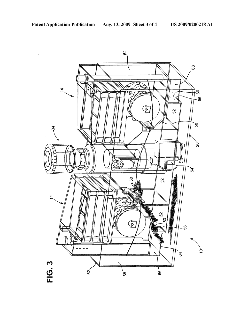 Aquarium sump arrangement - diagram, schematic, and image 04