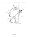 Food Container With a Holder for a Condiment Cup diagram and image