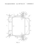 SPARE TIRE HOLDER AND INSTALLATION FOR A VEHICLE diagram and image