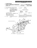 Truck tool box and hinge system diagram and image