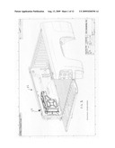 Truck tool box and hinge system diagram and image