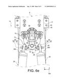 AIRCRAFT ENGINE ATTACHMENT DEVICE COMPRISING TWO THRUST-REACHING LINK RODS THAT FIT TOGETHER TRANSVERSELY diagram and image