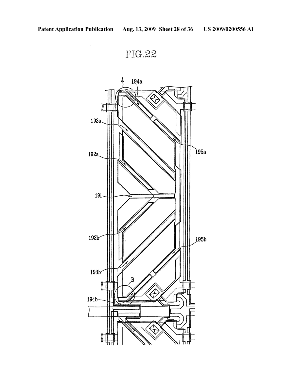 THIN FILM TRANSISTOR PANEL FOR MULTI-DOMAIN LIQUID CRYSTAL DISPLAY - diagram, schematic, and image 29