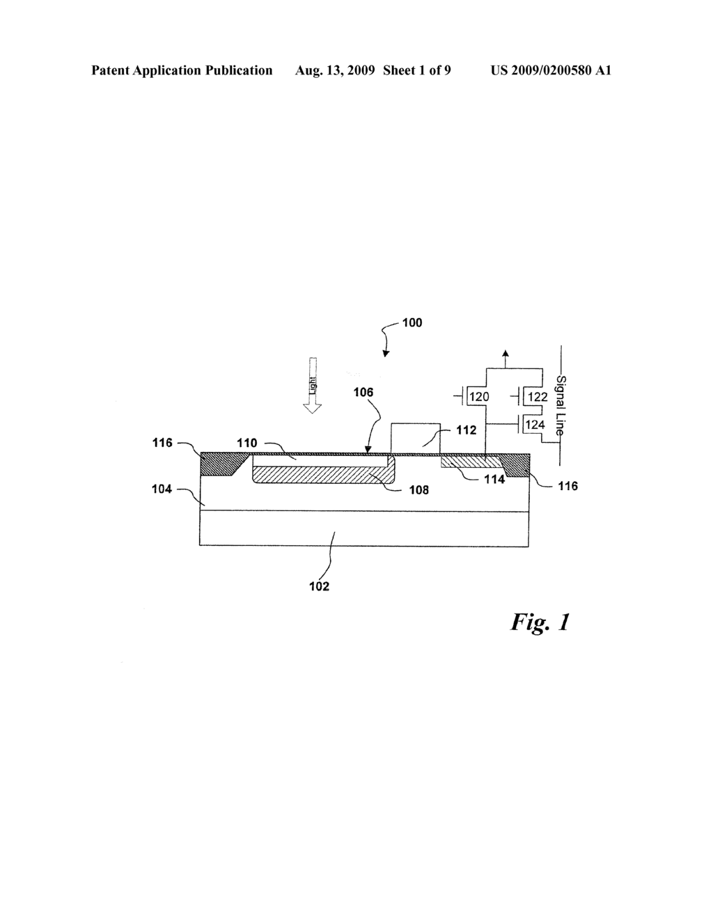 Image sensor and pixel including a deep photodetector - diagram, schematic, and image 02