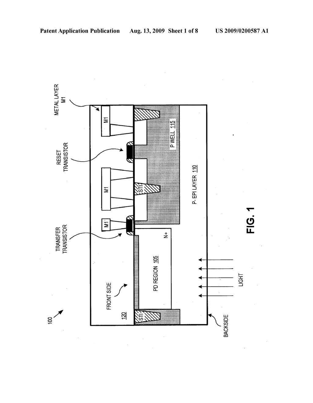 Masked laser anneal during fabrication of backside illuminated image sensors - diagram, schematic, and image 02