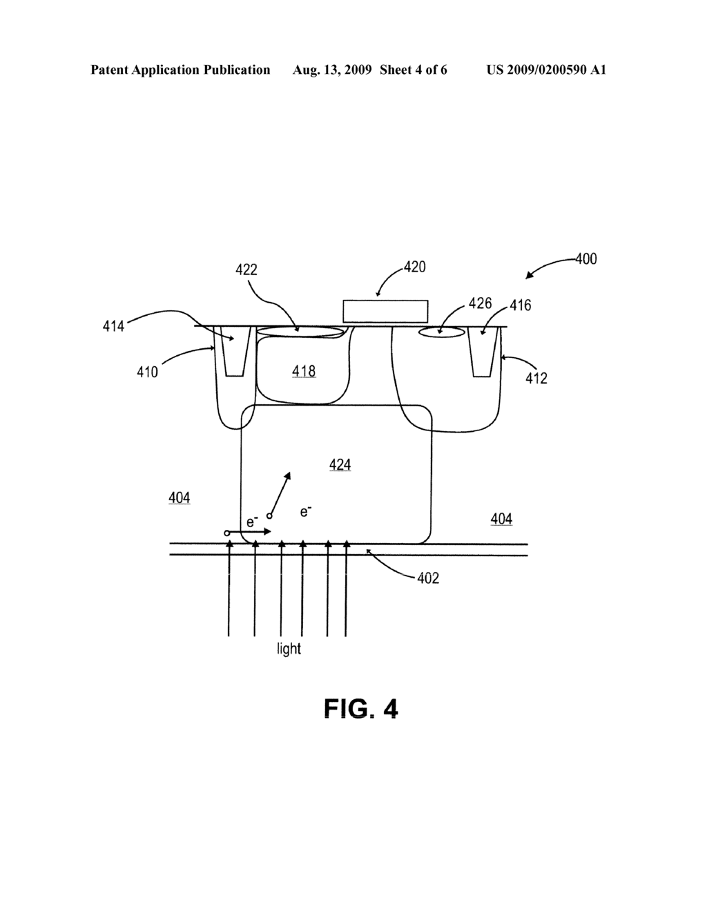 IMAGE SENSOR WITH LOW ELECTRICAL CROSS-TALK - diagram, schematic, and image 05