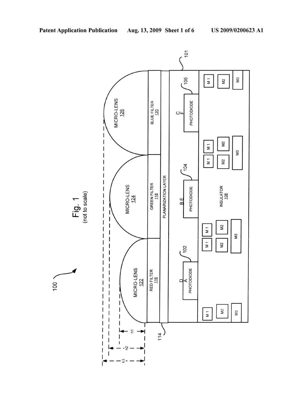 IMAGE SENSOR WITH MICRO-LENSES OF VARYING FOCAL LENGTHS - diagram, schematic, and image 02