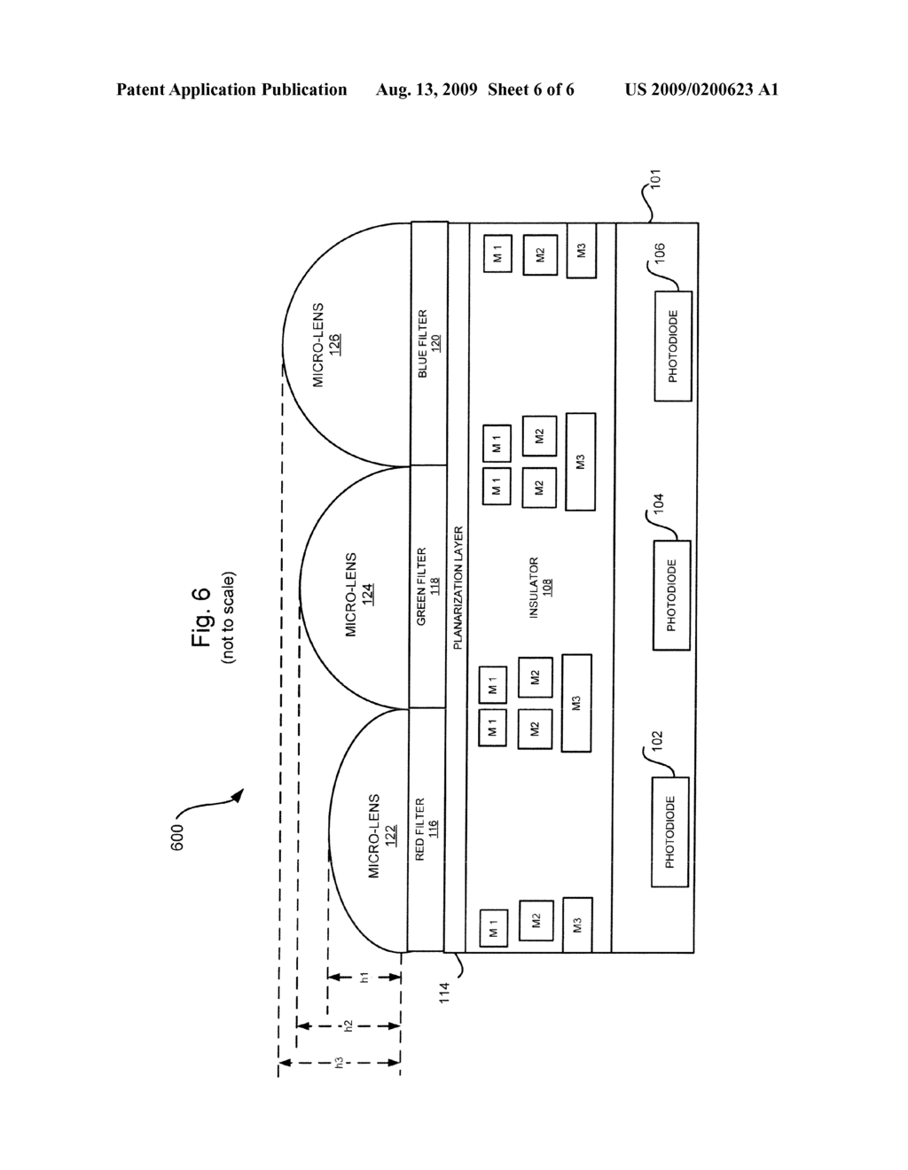 IMAGE SENSOR WITH MICRO-LENSES OF VARYING FOCAL LENGTHS - diagram, schematic, and image 07