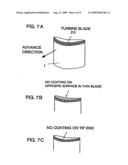 ROTATING MEMBER AND METHOD FOR COATING THE SAME diagram and image