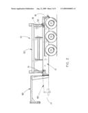 Mid-sized side dump trailer diagram and image