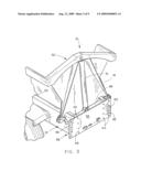 Mid-sized side dump trailer diagram and image