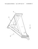 Mid-sized side dump trailer diagram and image