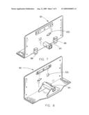 Mid-sized side dump trailer diagram and image