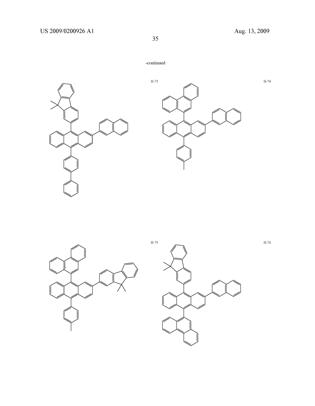 Novel organic electroluminescent compounds and organic electroluminescent device using the same - diagram, schematic, and image 37