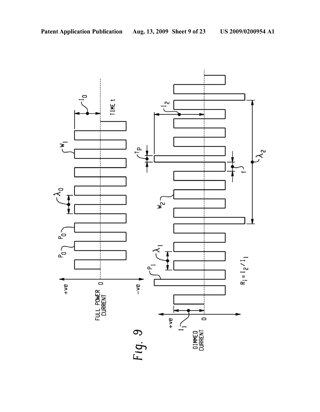 COLOR CONTROL OF A DISCHARGE LAMP DURING DIMMING - diagram, schematic, and image 10