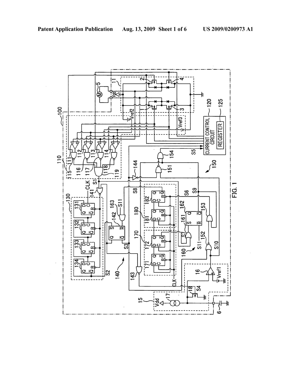 Motor drive circuit - diagram, schematic, and image 02