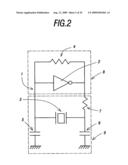 Electronic apparatus having display portion and oscillator and manufacturing method of the same diagram and image