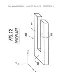 Electronic apparatus having display portion and oscillator and manufacturing method of the same diagram and image