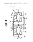 Electronic apparatus having display portion and oscillator and manufacturing method of the same diagram and image