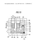 Electronic apparatus having display portion and oscillator and manufacturing method of the same diagram and image