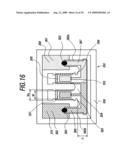 Electronic apparatus having display portion and oscillator and manufacturing method of the same diagram and image