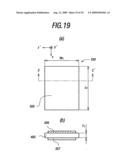 Electronic apparatus having display portion and oscillator and manufacturing method of the same diagram and image