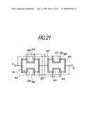 Electronic apparatus having display portion and oscillator and manufacturing method of the same diagram and image