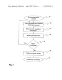 POSITIONING METHOD, POSITIONING ARRANGEMENT, BEARING DEVICE AND COMPUTER PROGRAM PRODUCT TO BE USED IN A POSITIONING SYSTEM diagram and image