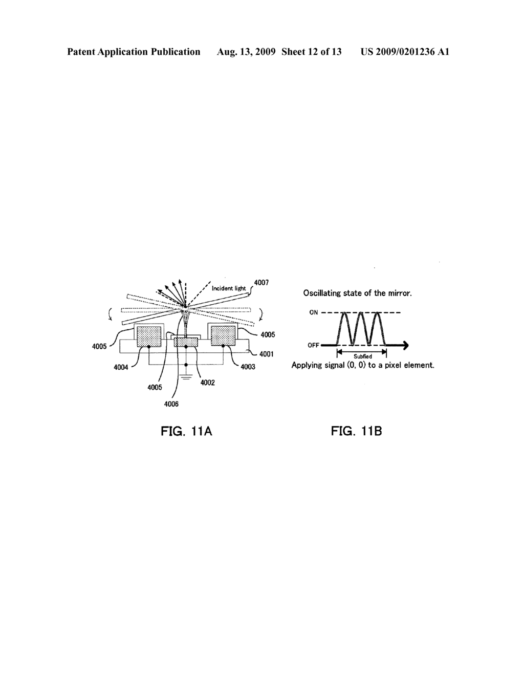 Deformable micromirror device - diagram, schematic, and image 13