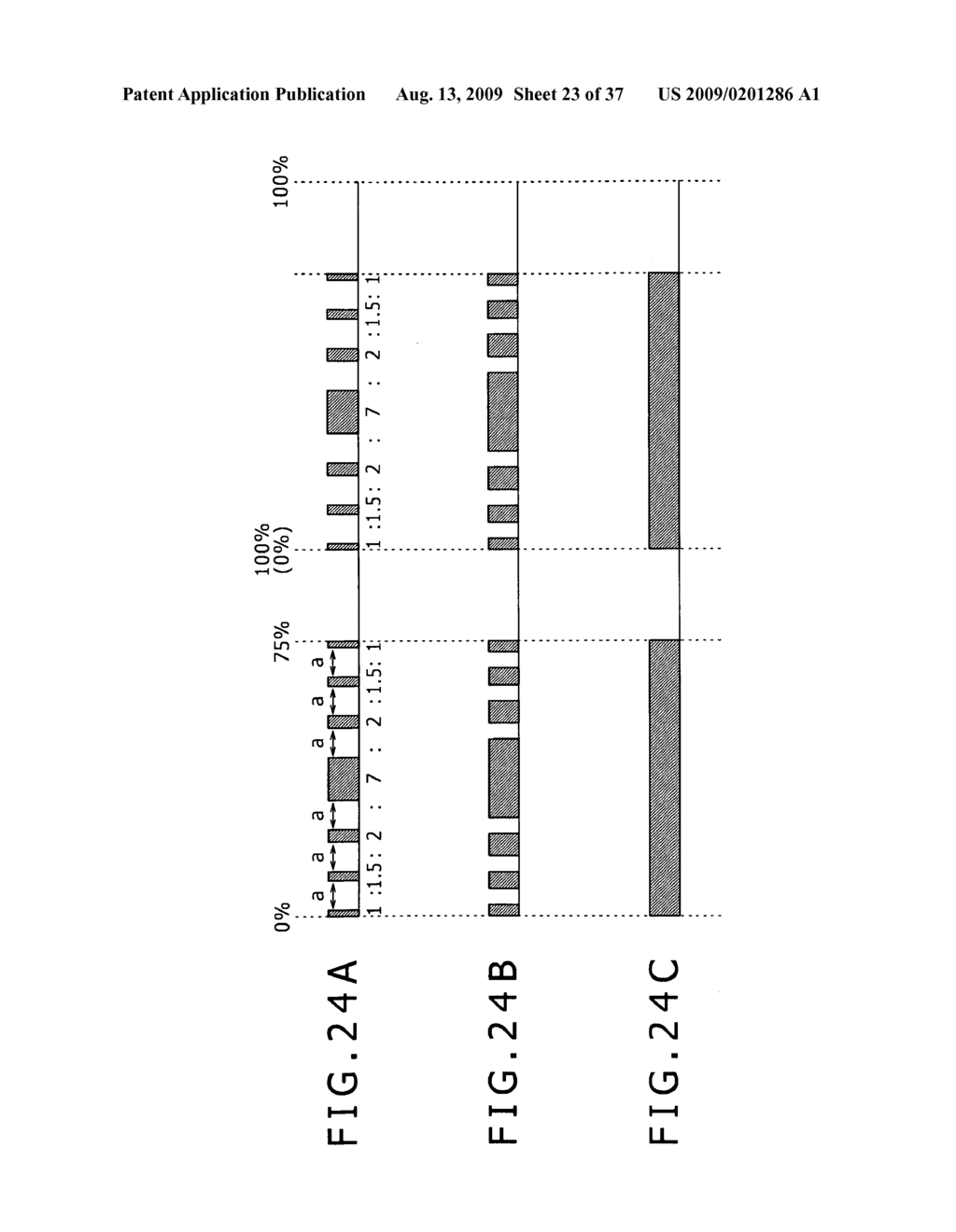 Light emitting period setting method, driving method for display panel, driving method for backlight, light emitting period setting apparatus, semiconductor device, display panel and electronic apparatus - diagram, schematic, and image 24