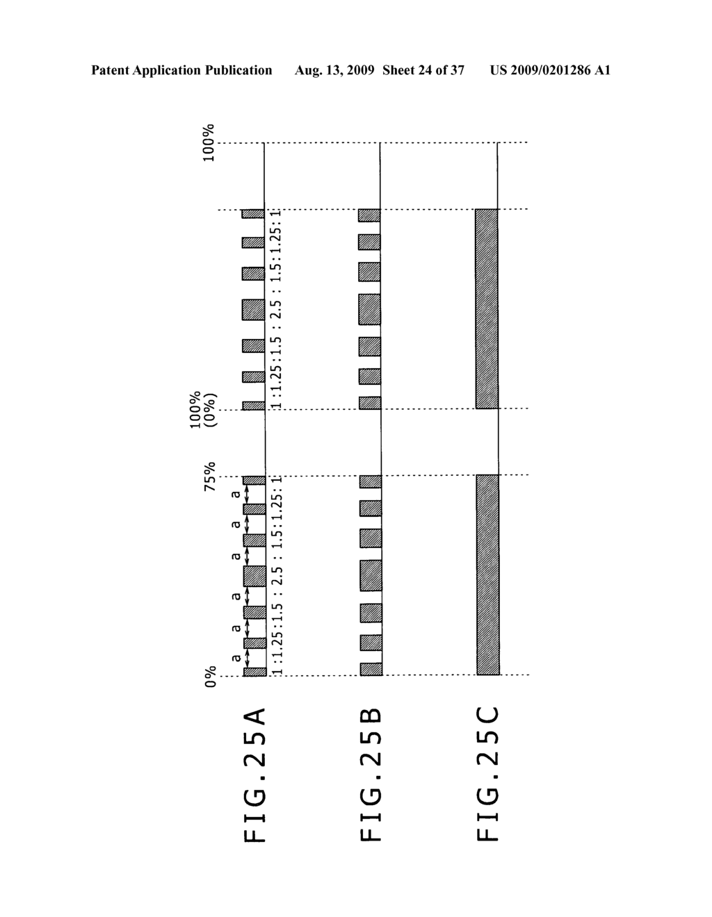 Light emitting period setting method, driving method for display panel, driving method for backlight, light emitting period setting apparatus, semiconductor device, display panel and electronic apparatus - diagram, schematic, and image 25