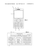 ELECTRONIC DEVICE WITH ANIMATED CHARACTER AND METHOD diagram and image